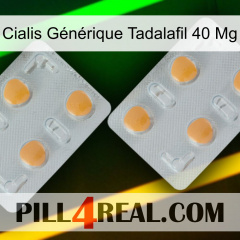 Cialis Générique Tadalafil 40 Mg 25
